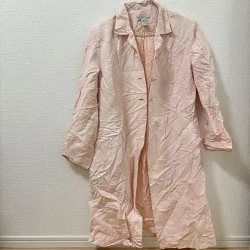 KENAR 핑크 롱 코트