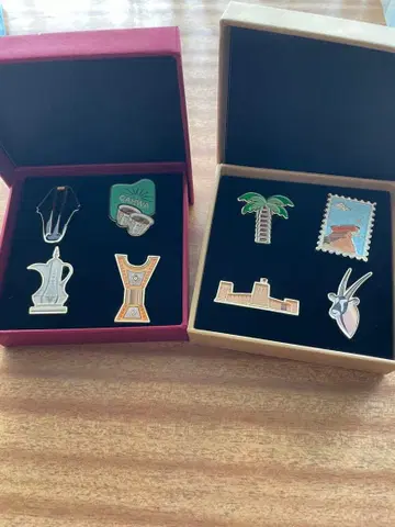 카타르 파빌리온 핑 배지 2상자 만박