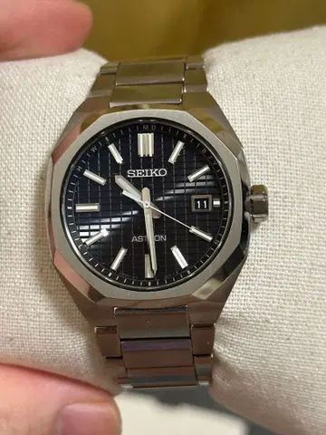 세이코 아스트론 SBXY063 솔라 전파 손목시계