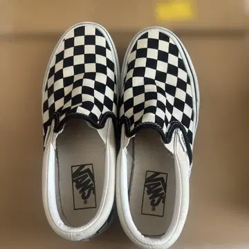 VANS 반스 슬립온 체크 무늬