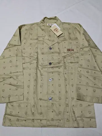 MCM Legere MCM 올 패턴 로고 파자마 셔츠