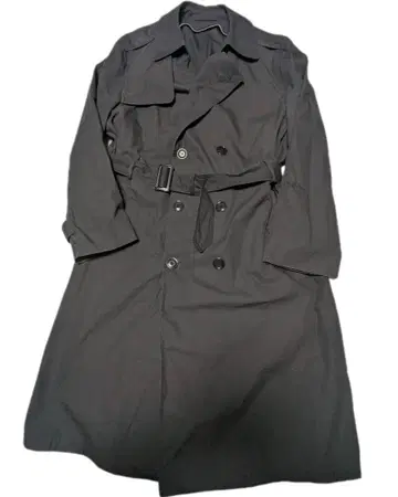 unknown 트렌치코트 블랙 컬러