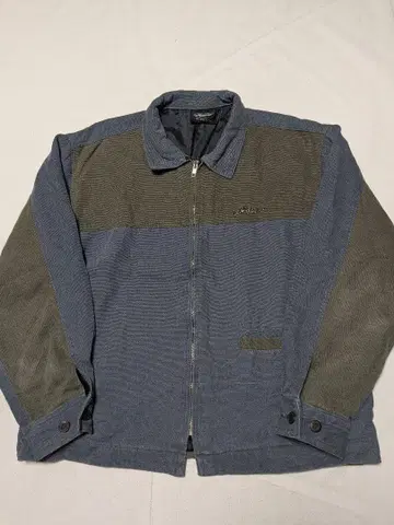 90s SCOMMESSA 스코메 풀 집업 코튼 블루종