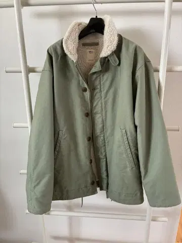 론 헤르만 올리브 그린 밀리터리 자켓