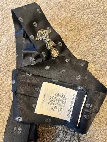 레어/새상품급 알렉산더 맥퀸 넥타이