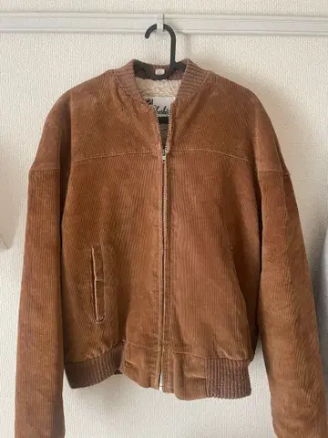 Lakeshire 코듀로이 블루종 브라운