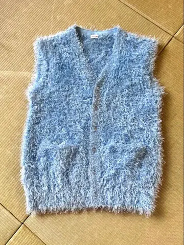 MILA OWEN 라이트 블루 베스트 슬리브리스