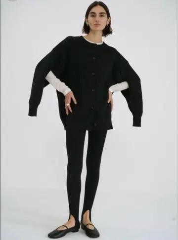 CLANE 니트 고리 레깅스