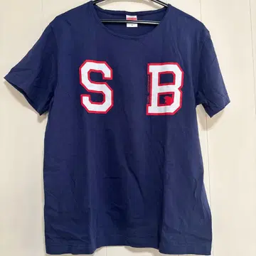 SUPER BEAVER 네이비 T셔츠