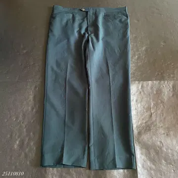 US 구제 의류 80's SANSABELT 와이드 슬랙스 그린 계열