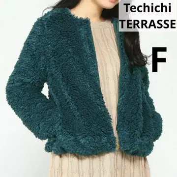 Techichi TERRASSE 테치치 푸들 보아 블루종 자켓