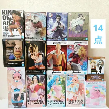 프라이스 피규어 묶음 판매 귀멸의 칼날 원피스 외