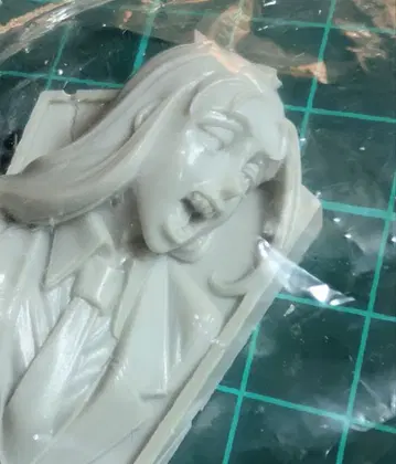 중고 레진 키트 헬싱 리퍼밴 빈클 중위 흉상 F-Face