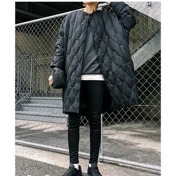 새상품급 림아크 RIM.ARK 랩 코쿤 다운 코트 퀼팅