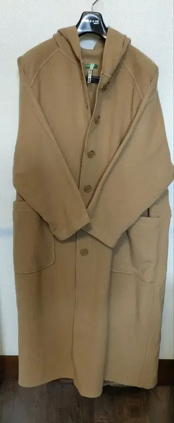 베네통 롱 코트 XS 빅