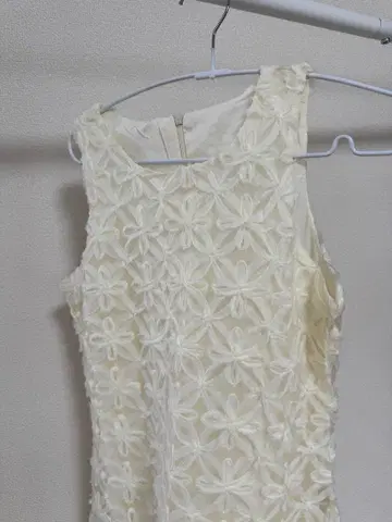 레이스 슬리브리스 원피스