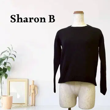 zG567 [ XL ] Sharon B 니트 스웨터 크루넥