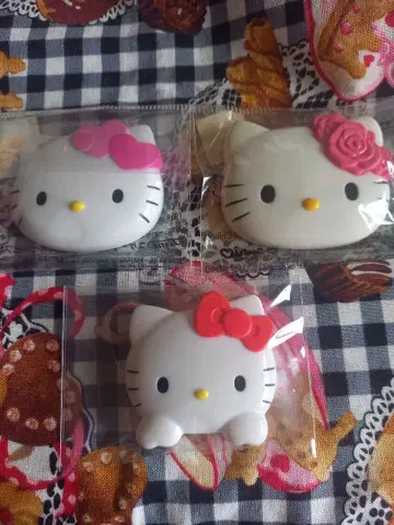 산리오 키티 페이스 마그넷 미사용품 얼굴 업