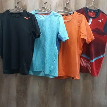 MIZUNO 드라이 셔츠 4장 세트
