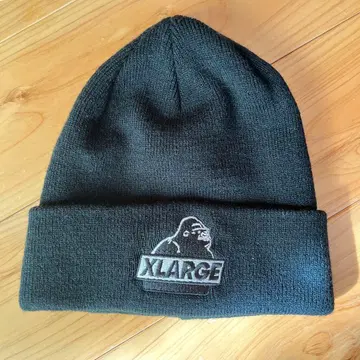 XLARGE 블랙 니트 모자