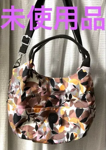 키플링 꽃무늬 숄더백