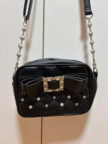 NOEMIE 아가씨 비쥬 리본 숄더백 노에미