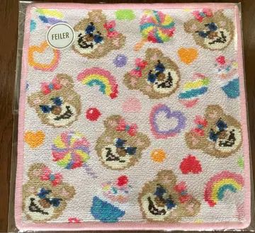 [ 미사용 새상품 ] 러브리 바이 페이 손수건 해피 팝 니나