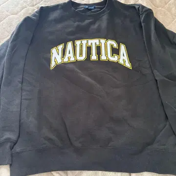 NAUTICA 블랙 맨투맨 L 사이즈
