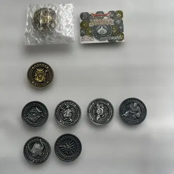 드래곤 퀘스트 보물 코인 컬렉션 코인 세트