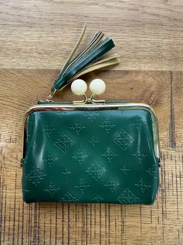 Daily russet 가마구치 이단 접이식 지갑