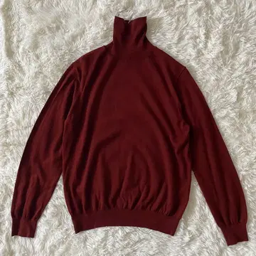 에디피스 SAFIELLA SAFIL 터틀넥 M 버건디 A343