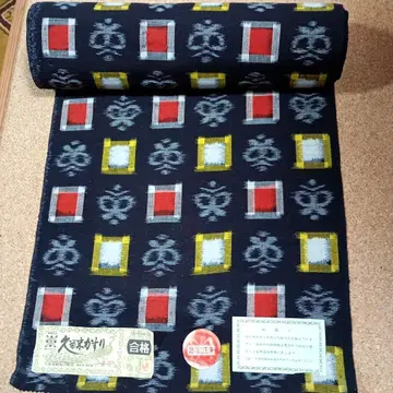 m-2018 구루메가스리 옷감 36cmx1120cm