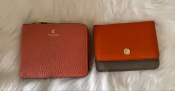 PELLE BORSA 이단 접이식 지갑과 카드 홀더