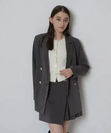 [ 새상품 ] Rirandture 더블 테일러드 자켓 사이즈 0