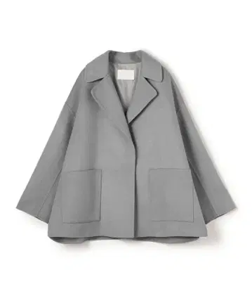 [ 새상품급 ] Ballsey 프리미엄 울 리버 오픈 카라 숏코트