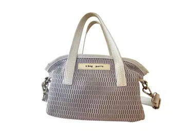 qbag paris 네스트 지퍼 슈퍼 미니 쿠바 그레이지 비앙코