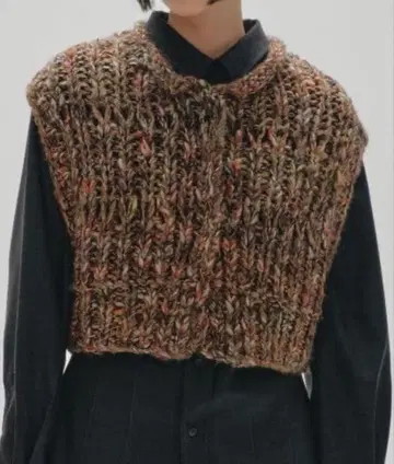 todayful Mix Handknit Vest