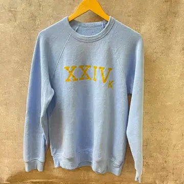 미국 빈티지 의류 래글런 XXIV K 라이트 블루 맨투맨 L