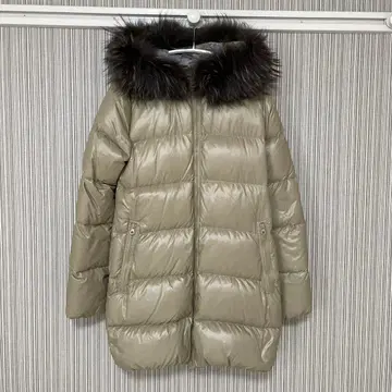 DUVETICA KAPPA 42 베이지 다운 자켓