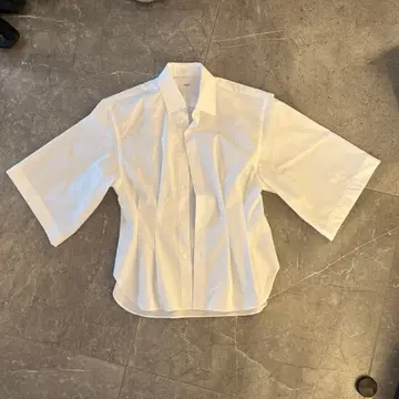 LOEFF 반팔 셔츠 화이트