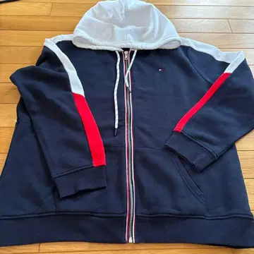 TOMMY HILFIGER 풀 집업 후드티