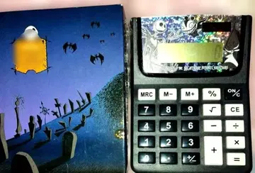 [ 초레어 레어 ] 나이트메어 비포 크리스마스 솔라 계산기 미사용 새상품