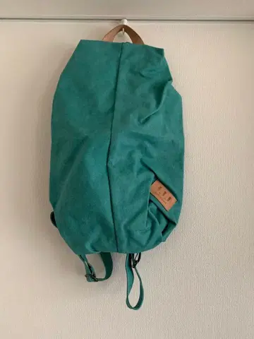 터콰이즈 캔버스 백팩