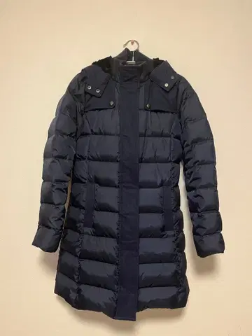 바나나리퍼블릭 네이비 다운 코트