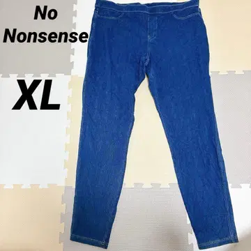 No Nonsense 데님 팬츠 [ XL ] 허리밴딩 빅 사이즈 택 포함