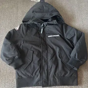 RODEO CROWNS 블랙 다운 자켓