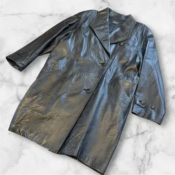 시젠느 CIZENNE 램 가죽 코트 자켓 블랙 아우터