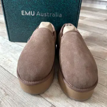 EMU 에뮤 통굽 무스탕 8 매쉬룸 25.0