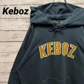 818a [ 레어 XL 사이즈 ] 케보즈 파일 로고 빅 로고 인기 후드티