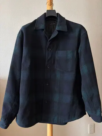 나노 유니버스 셔츠 블루종 셔츠 자켓 L